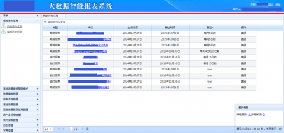 德陽(yáng)某運(yùn)營(yíng)商大數(shù)據(jù)智能報(bào)表系統(tǒng)